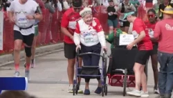103-year-old completes Fox Cities Half Marathon in WisconsiN