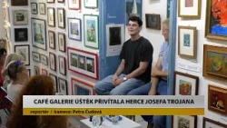 ÚŠTĚK: Café galerie Úštěk přivítala herce Josefa Trojana