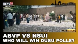 DUSU Elections 2026: 2.75 Lakh Students Vote At Delhi University | Who Will Win: ABVP Vs NSUI? |N18V
