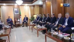 وزير الدولة وزير المحروقات يستقبل الوزير الاتحادي للاقتصاد والطاقة والسياحة في جمهورية النمسا