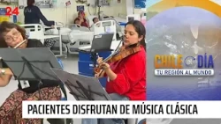 Music project takes over hospital wards in La Serena | 24 Horas TVN Chile