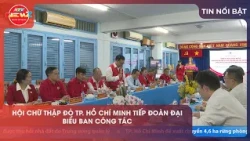 HCMC Red Cross Society receives delegation from the Social Work Department of the Communist Party...