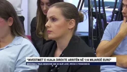 “Investimet e huaja direkte arritën në 1.14 miliardë euro”