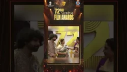 Choreographer Vijay Ganguly arrives on the red carpet at the 72nd National Film Awards | DD National