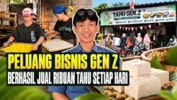 GEN Z DI CILEBUT SUKSES BUKA BISNIS PABRIK TAHU, BERHASIL JUAL RIBUAN PCS SETIAP HARI