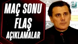 Montella'dan Fransa Maçı Sonrası Net Mesaj! "İtalya Karşısında Kazanmak İstiyoruz" (Türkiye-Fransa)