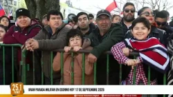 "Arauco" Detachment leads massive civic-military parade for the Glories of the Army in Osorno
