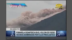Nueva emergencia en el Volcán de Fuego