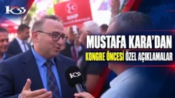 Exclusive comments from Erdemli Mayor Mustafa Kara to Kanal 33 microphones before the congress