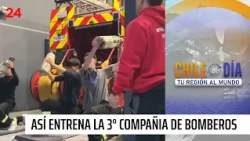 Initiative Seeks to Improve Firefighter Health in the O'Higgins Region | 24 Horas TVN Chile