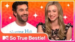 “That Is SO Riverdale!” 😭 Lili Reinhart & Tom Batemen Play So True Bestie! | MTV Movies