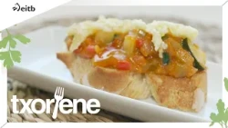 TXORIENE: Pisto pintxo berezia