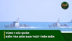ĐIỂM TIN CHIỀU 19/9 | Vùng 1 hải quân kiểm tra bắn đạn thật trên biển | QPVN