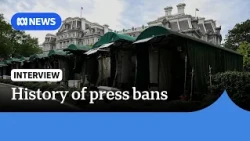 Trump's history of banning news outlets from the White House, Pentagon and Treasury | ABC NEWS