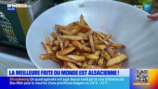 The best fries are made in Alsace 🍟