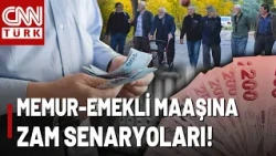 Memur-Emekli Maaşına Ne Kadar Zam Olacak? İşte Enflasyon Tahminlerine Göre Zam Senaryoları...