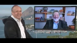 Philosopher Mario Sergio Cortella is interviewed by Francisco Câmpera on the program Encontro Mar...
