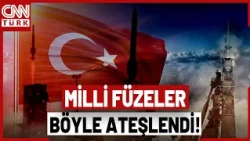 National Missiles Striking Fear into Enemies Take the Stage! Turkish Military Fires!