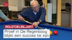 Rolstoelbiljarten in De Regenboog slaat aan