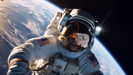 ISS Astronaut Spacewalk Live from Orbit