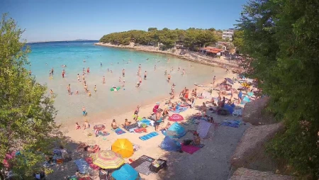 Slanica Beach , Murter, Croatia