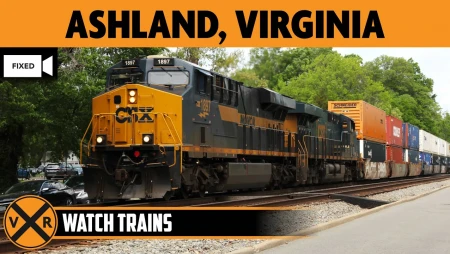 Ashland, Virginia - Amtrak Station - CSX North End Subdivision