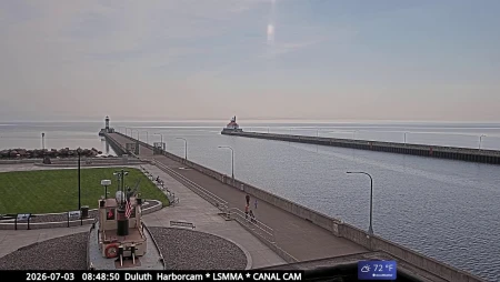 Duluth Canal Cam - Lake Superior
