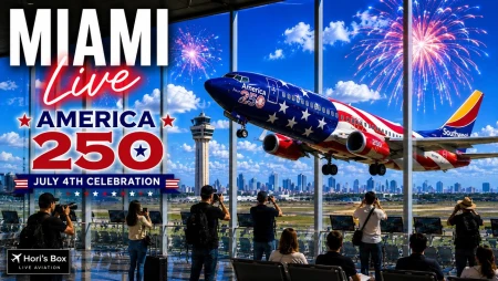Miami International Airport Plane Spotting