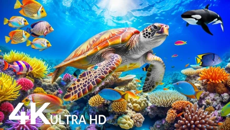 Underwater Aquarium Live in 4K Ultra HD