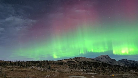 Aurora Cam at Sunshine Village, Banff