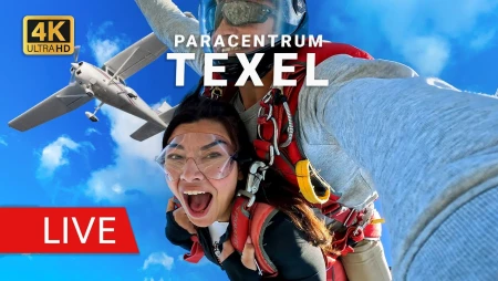 Live at Texel Airport: Skydiving and Scenic Flights