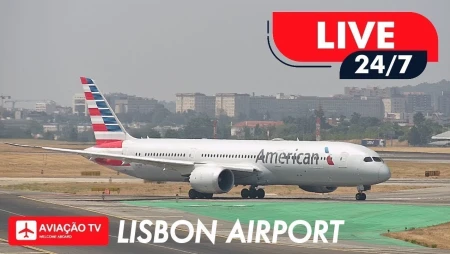 Lisbon Airport Live Plane Spotting