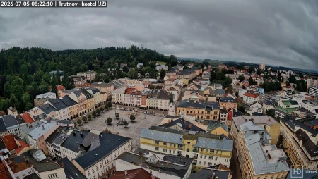 Trutnov Church Live Southwest View