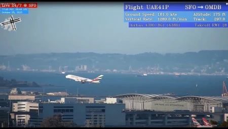 Live SFO Plane Spotting with ATC Audio