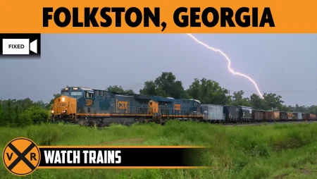 Folkston, Georgia - CSX Train Funnel
