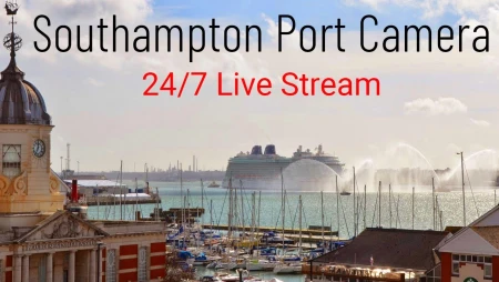 Port of Southampton - Cruise Ships and Marine Traffic