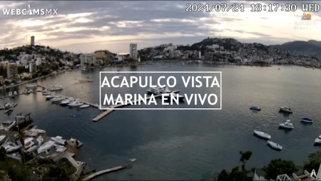 Acapulco Marina Panoramic View from Alba Suites
